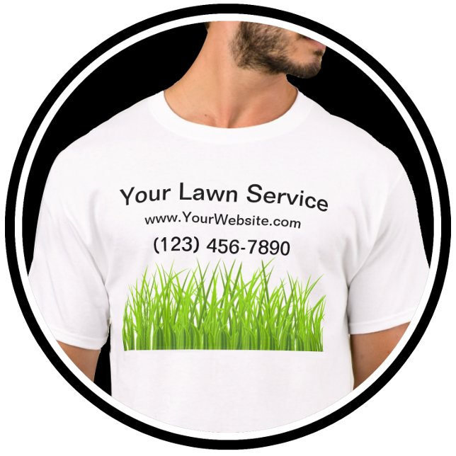 Enkla arbetsleveranser för gräsmatta t shirt (Skapare uppladdad)