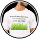 Enkla arbetsleveranser för gräsmatta t shirt (Skapare uppladdad)