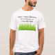 Enkla arbetsleveranser för gräsmatta t shirt (Framsida)