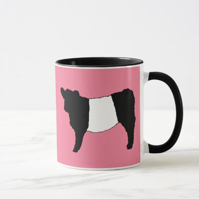 Enkla bälten Gorgous Belted Galloway Cow Steer Mugg (Höger)