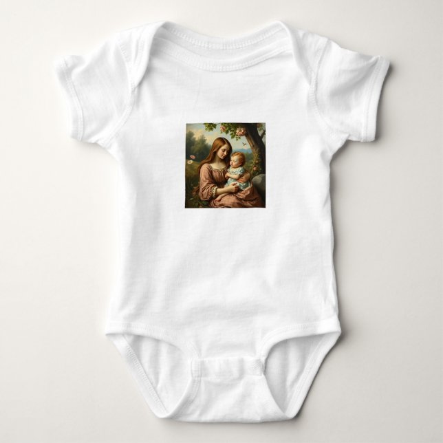 Enkla bodysuits t shirt (Framsida)