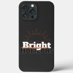 Enkla Caseser för Bright Horizons iPhone 13 Pro Ma