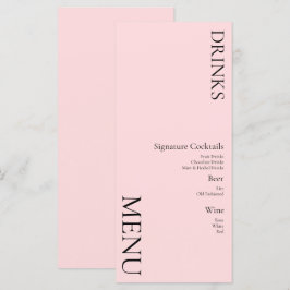 Enkla drinkar Cocktail Vin Bröllop Rosa Meny