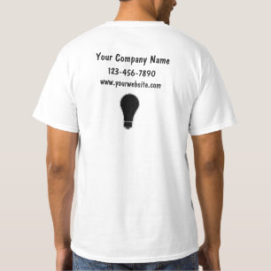 Enkla elektrikerarbetsTshirts Tee