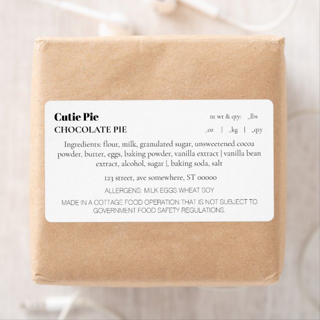 Enkla Etiketter för Stuglagen Fraktsedel (Insitu)