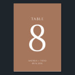 Enkla Färg-foto-Rustic Bröllop Bord-kort Bordsnummer<br><div class="desc">Vi presenterar våra enkla Färg Photo Rustic Bröllop Bord-kort, designade för att lägga till en aning rustisk charm och personalisering till din speciella dag. Dessa kort från bord, som är konstruerade med stor noggrannhet, blandar sömlöst enkelhet med elegans och ser till att de kompletterar alla bröllop-dekorationer. På framsidan hittar du...</div>