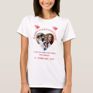 Enkla foton från Alla hjärtans dag i Kärlek T-Shir T Shirt