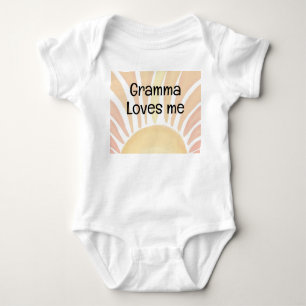 Enkla gramma kärlek me baby-enheter t shirt
