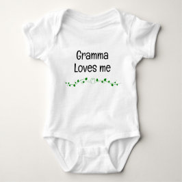 Enkla gramma kärlek me baby-enheter t shirt