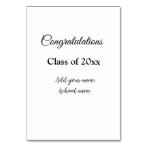 Enkla grattisar i studenten - minimalt antal tilla