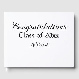 Enkla grattisar i studenten - minimalt antal tilla gästböcker