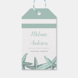 Enkla havsbottenlevande havsfärgade havsbottnar i  presentetikett