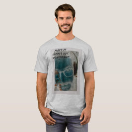 Enkla hörlurar med olika glas T-shirt