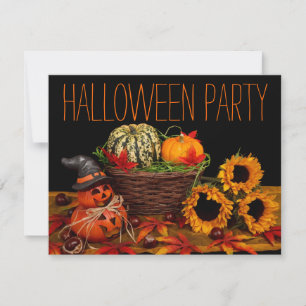 Enkla inbjudningar till Halloween fest