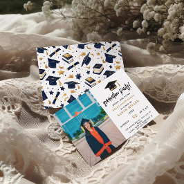 Enkla inbjudningar till modern Studentfest