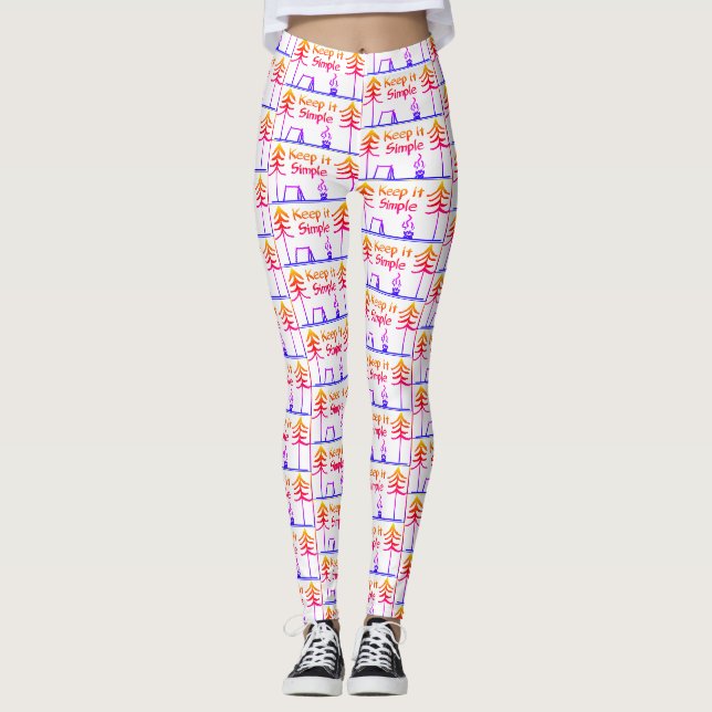 Enkla Leggings  (Framsida)