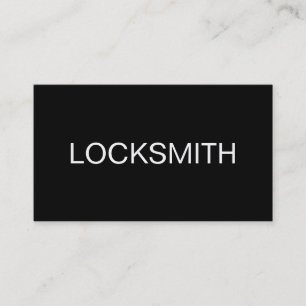 Enkla Locksmithvisitkortar Visitkort