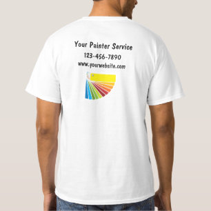 Enkla målarearbetsTshirts Tee