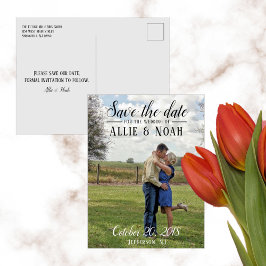 Enkla manusfoto spara datum meddelande vykort