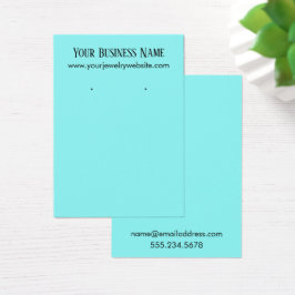 Enkla, minimala Visningar för innehavare av akvati Visitkort