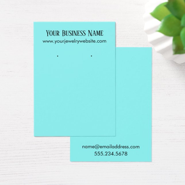 Enkla, minimala Visningar för innehavare av akvati Visitkort (Skivbord)