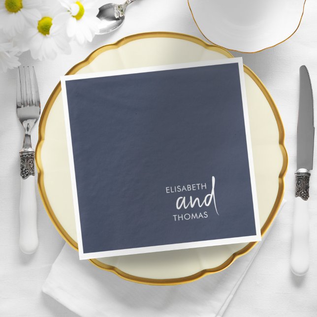 Enkla minimalistiska pappra servetter av modern el (Skapare uppladdad)