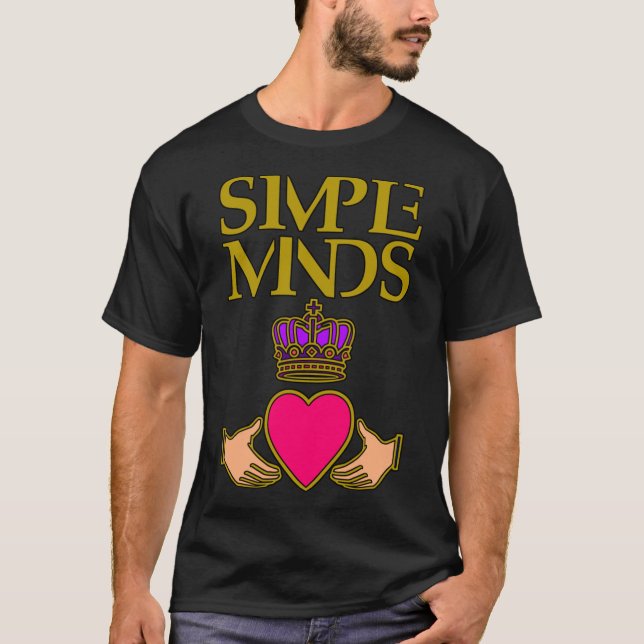 Enkla minnen Royal Heart Classic T-Shirt (Framsida)