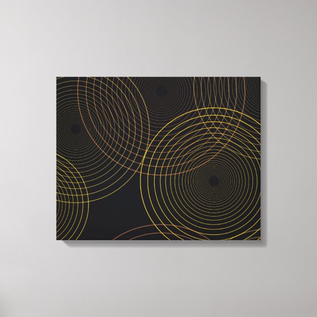 Enkla, moderna, coola, tunna trendig canvastryck (Framsida)