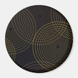 Enkla, moderna, coola, tunna trendig magnet