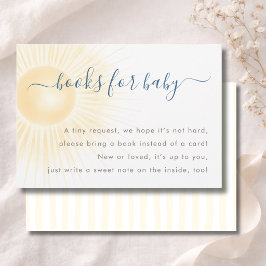 Enkla Moderna Solsken Badböcker För Bebis Tack Kort