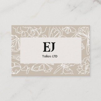 Enkla mönster-affärskort visitkort