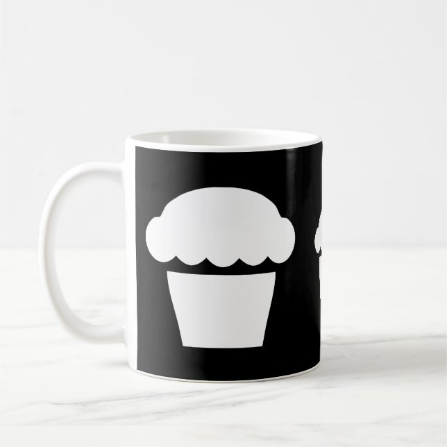 enkla muffinsar/muffins kaffemugg (Vänster)