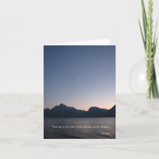 Enkla nöjen Notecards Kort