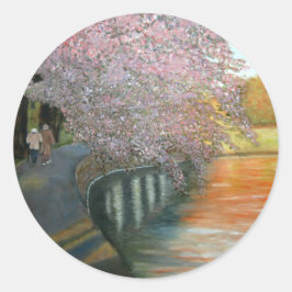 Enkla nöjen runt klistermärke