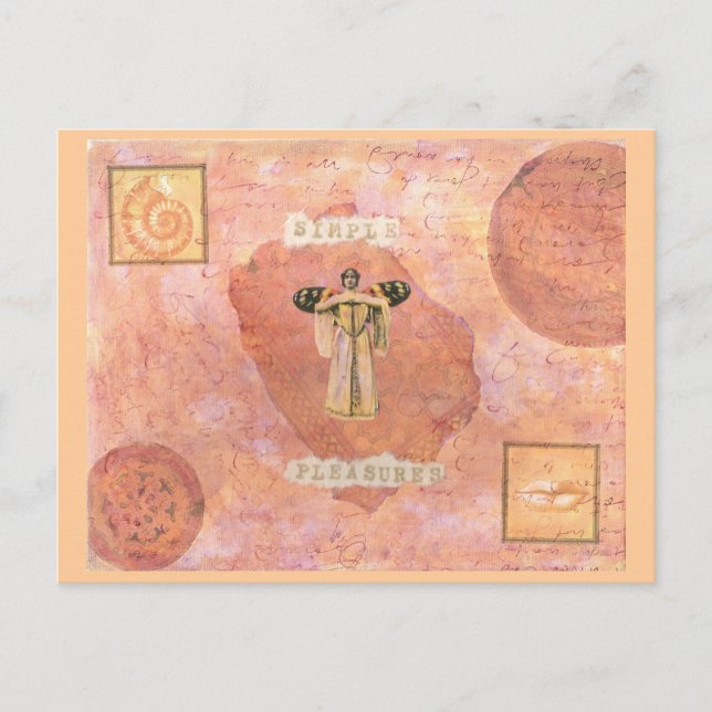 Enkla nöjesvykort vykort (Framsida)