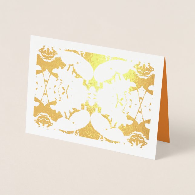 Enkla oljekort folierat kort (Framsida)