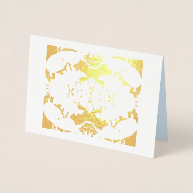 Enkla oljekort folierat kort (Framsida)