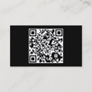 enkla QR kodifierar Visitkort