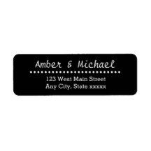 Enkla Returetiketter och Eleganter