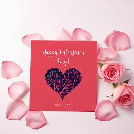Enkla röda och vita klassrumsvalentinröda hjärtan julkort
