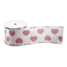 Enkla Rosa Hjärtan Minimalistisk