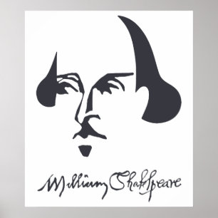 Enkla Shakespeare med häftet Poster