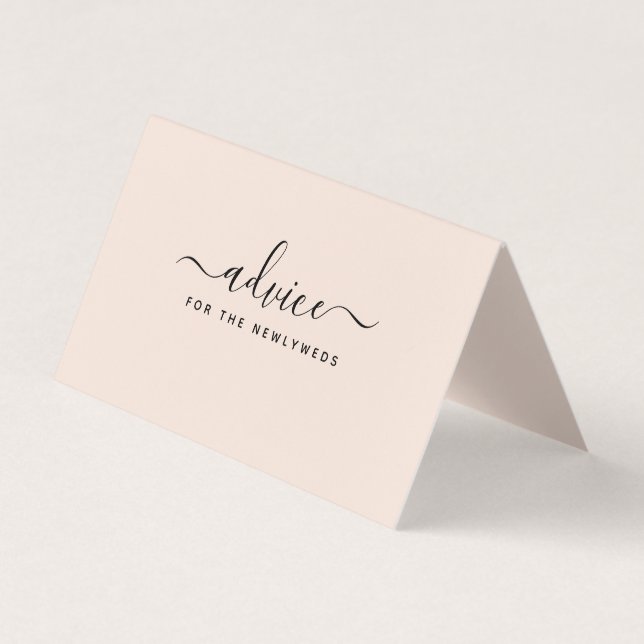 Enkla skriptkort visitkort (Framsida)