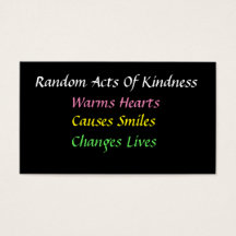 Enkla slumpmässiga handlingar av skindness-kort