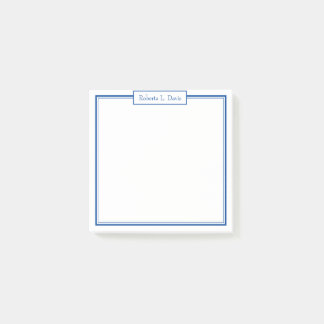 Enkla sofistikerade linjer anpassade efter kundens post-it block