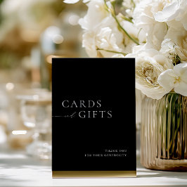 Enkla svarta och vita kort och Bröllop-tecken