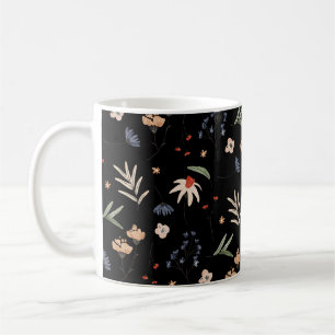 Enkla vattenfärger blommor 1 kaffemugg