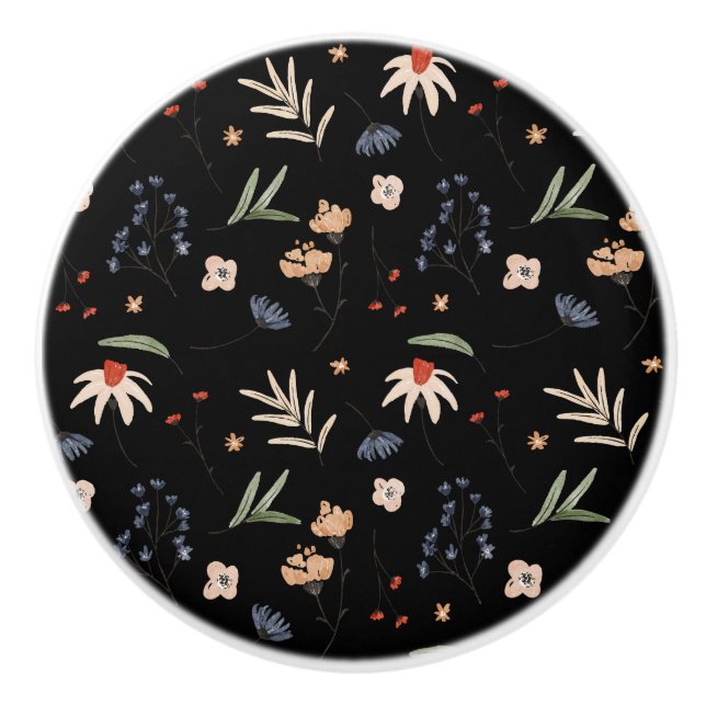 Enkla vattenfärger blommor 1 knopp (Framsidan)