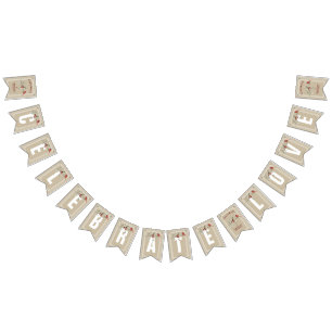 Enkla vintrar med kardinal   Celebrate Kärlek Vimplar