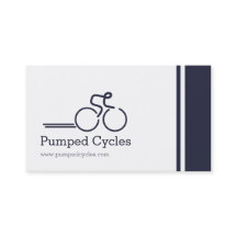 Enkla yrkesmässiga cykelvisitkortar